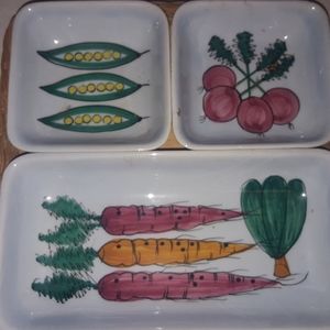 Vintage small porcelain serving tray!
